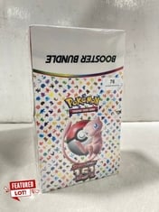 POKEMON TRADING CARD GAME BOOSTER BUNDLE- SCARLET&VIOLET 151