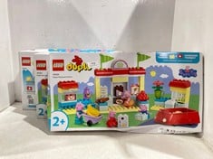 3 X LEGO DUPLO 10434 PEPPA PIG SUPERMARKET