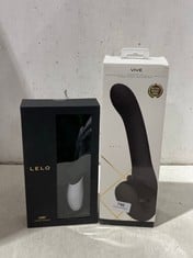 VIVE TRIPLE ACTION RECHARGEABLE SILICONE PULSE-WAVE G-SPOT STRAPLESS STRAPON TO INCLUDE LELO LOKI PROSTATE MASSAGER (18+ ONLY PROOF OF ID REQUIRED)