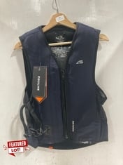 EQUILINE AIR GILET IN NAVY- SIZE M- RRP £125