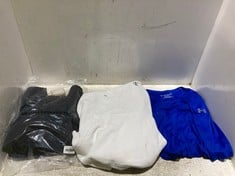 3 X ASSORTED ADULT CLOTHING TO INCLUDE CALVIN KLEIN HOODIE WHITE SIZE M