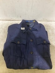 RALPH LAUREN OVER SHIRT JACKET NAVY BLUE SIZE 40R