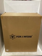 FOX & WEBB 60L WASTE BIN SILVER RRP- £108.99