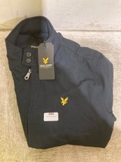 LYLE & SCOTT VINTAGE HARRINGTON JACKET DARK NAVY SIZE M