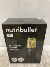 NUTRIBULLET 600W 700ML BLENDER MODEL NO-NB-101S