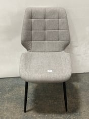 MANFORD DINING CHAIR IN LIGHT GREY (2PK) - ITEM NO. 801051 - RRP £280