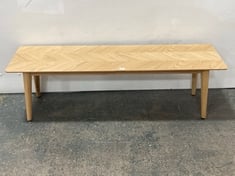 MILANO DINING BENCH 1500X400X450MM - 242967 - RRP £499