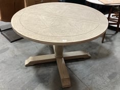 MUSTIQUE ROUND EXT DINING TABLE 1650X1200X750MM - 224321 - RRP £1499