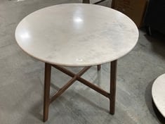 BARCELONA DINING TABLE ROUND 900X900X760MM - 006535 - RRP £875