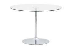 FIELDING DINING TABLE IN CLEAR GLASS - ITEM NO. 801136 (MISSING BOX 3/3, PART ONLY)