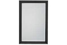 LUNA RECTANGLE MIRROR BLACK 915X610MM - 251983 - RRP £149.95