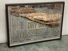 LONDON DRY GIN MIRROR 1000X700MM - 545361 - RRP £149.95