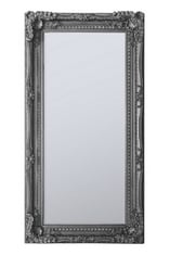 CARVED LOUIS LEANER MIRROR SILVER 1755X895MM - 834685 - RRP £419