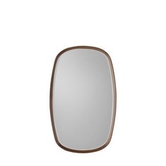 KEATON MIRROR WALNUT 900X550MM - 929289 - RRP £299