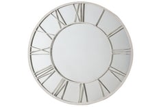 LONGFIELD OUTDOOR MIRROR DISTRESSED WHITE 850MM - 402883 - RRP £299.95