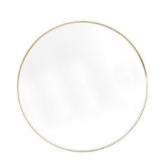 HOLWORTH LARGE ROUND MIRROR GOLD 800X35X800 - ITEM NO. 546825 - RRP £129.95