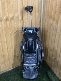 BENROSS AERO XF RIGHT HAND GOLF DRIVER - RRP £179 TO INCLUDE BENROSS GREY/BLACK GOLF CART BAG