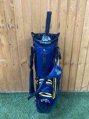 STROMBERG THE OPEN WATERPROOF GOLF STAND BAG WITH UMBRELLA - RRP £169