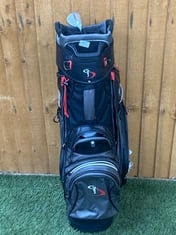 STROMBERG DRI LITE GOLF CART BAG TO INCLUDE RIFE RX7 RIGHT HAND GOLF WEDGE