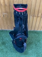 BENROSS BLACK/RED GOLF STAND BAG