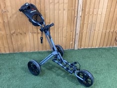 BENROSS SLIDER 3-WHEEL PUSH GOLF TROLLEY - RRP £189