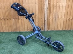 BENROSS SLIDER 3-WHEEL PUSH GOLF TROLLEY - RRP £189