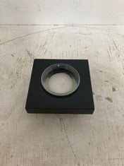 12 X STONE THE CROWS ONE TEALIGHT STAND - SQUARE 10CM - TOTAL RRP £84