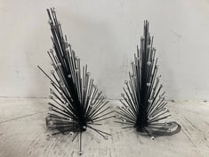 128 X STONE THE CROWS LG SPIKEY CONICAL HANGER- HEIGHT 18CM - TOTAL RRP £384