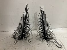 144 X STONE THE CROWS SM SPIKEY CONICAL HANGER- HEIGHT 15CM - TOTAL RRP £320