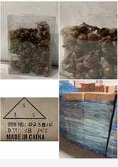 APPROX 528 STONE THE CROWS ITEMS TO INCLUDE 288 X STONE THE CROWS BOX OF CHESTNUT FRUITS - LNG 27CM - ITEM RRP £10 AND 120 X STONE THE CROWS BOX OF CONDYLE BAMBOOS-LNG 27CM - ITEM RRP £10 AND 120 X S