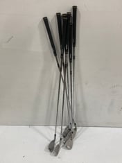 FAZER XR2 REGULAR FLEX STEEL SHAFT GOLF SET INCLUDES 5 - SW - RIGHT HANDED - COMPLETE LOT RRP £249 (MISSING PITCHING WEDGE)