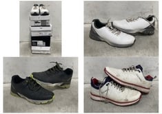 5 X ASSORTED GOLF SHOES TO INCLUDE STROMBERG MENS SHOES - SIZE 10