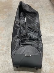 BIG MAX TRAVEL COVER, WHEELED HOUSTON WHEELED GOLF BAG IN BLACK