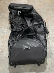 BIG MAX TRAVEL COVER, WHEELED HOUSTON WHEELED GOLF BAG IN BLACK