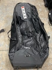 BIG MAX TRAVEL COVER, WHEELED HOUSTON WHEELED GOLF BAG IN BLACK