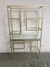 PIPPARD OPEN DISPLAY UNIT CHAMPAGNE 1000X400X1800M - 255905 - RRP £1499