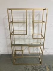 PIPPARD OPEN DISPLAY UNIT CHAMPAGNE 1000X400X1800M - 255905 - RRP £1499