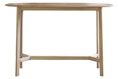 MADRID CONSOLE OAK TABLE- 1200x400x800MM - RRP £519