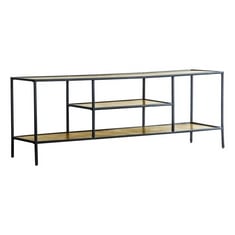 HADSTON MEDIA UNIT- ANTIQUE GOLD- 450X1200X350mm- RRP £645