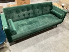 EYNSFORD SOFA BED BOTTLE GREEN - RRP £829