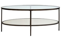 HUDSON COFFEE TABLE BRONZE - RRP £449