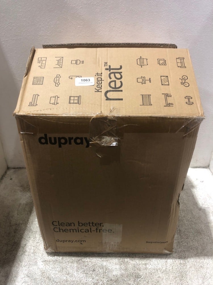 DUPRAY NEAT STEAM CLEANER MULTIPURPOSE HEAVY DUTY STEAMER - RRP £199