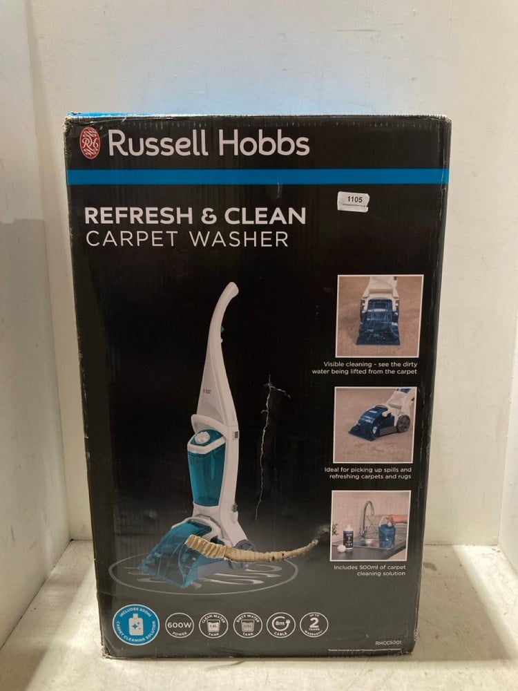 RUSSELL HOBBS REFRESH & CLEAN CARPET WASHER