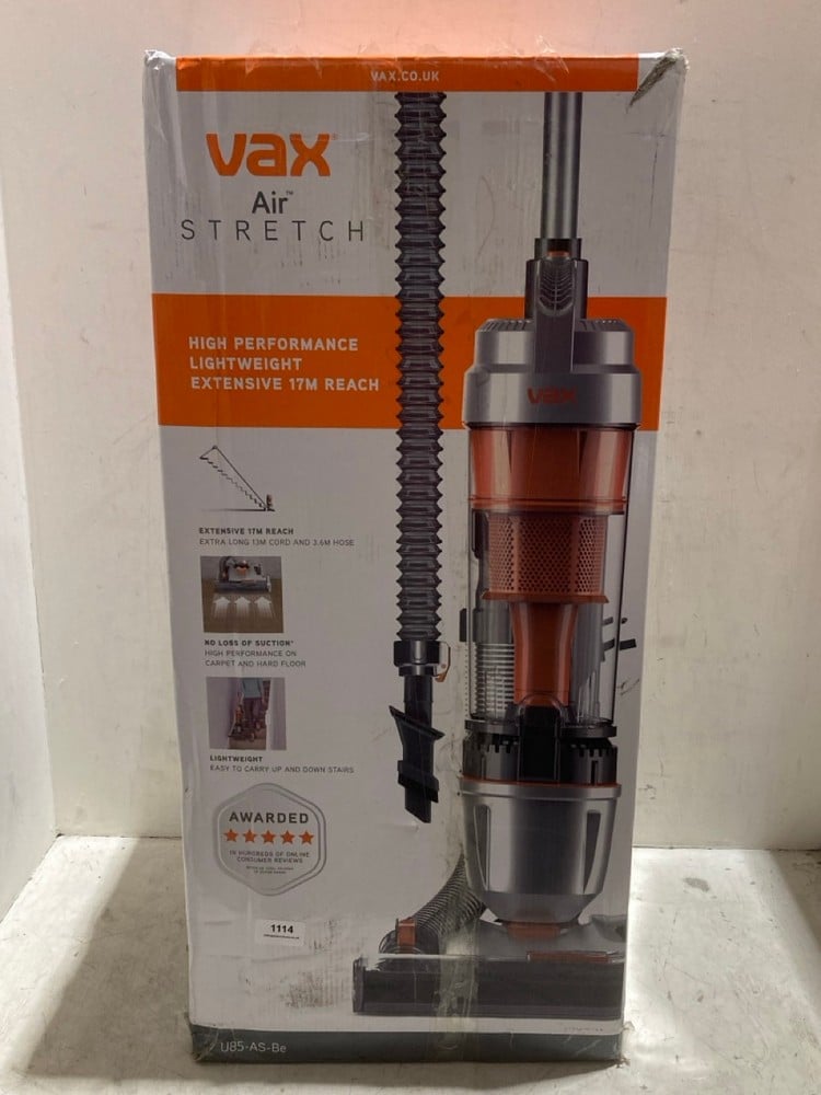 VAX AIR STRETCH HIGH PERFORMANCE VACUUM CLEANER