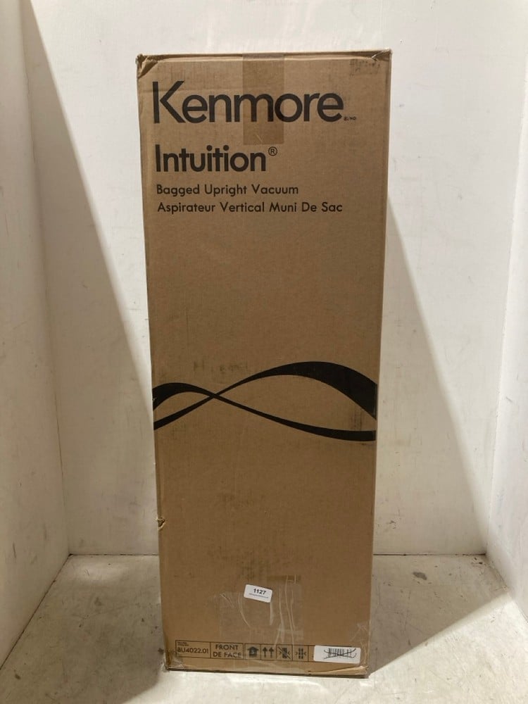 KENMORE INTUITION BAGGED UPRIGHT VACUUM CLEANER BU4022.01 - RRP £286