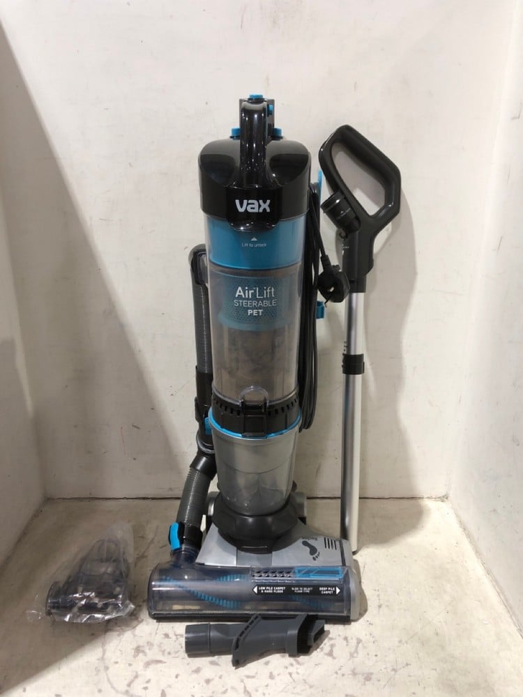 VAX AIR LIFT STEERABLE PET UPRIGHT VACUUM CLEANER UCPESHV1 - RRP £129