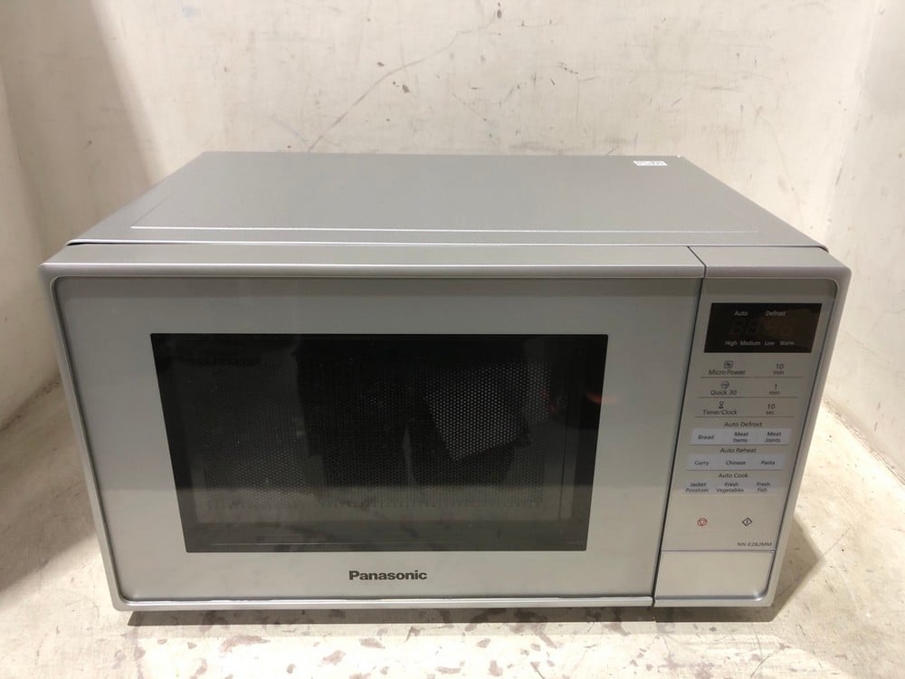 PANASONIC 20L 800W MICROWAVE OVEN SILVER NN-E28JMM