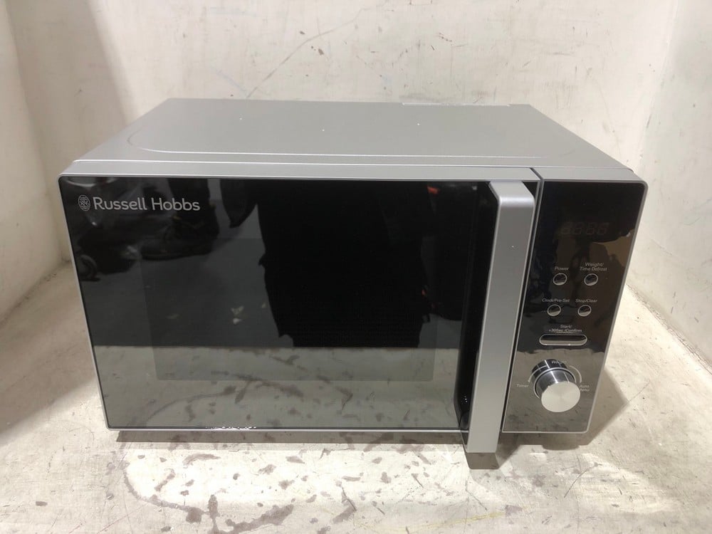 RUSSELL HOBBS COMPACT SILVER DIGITAL MICROWAVE RHM2076S