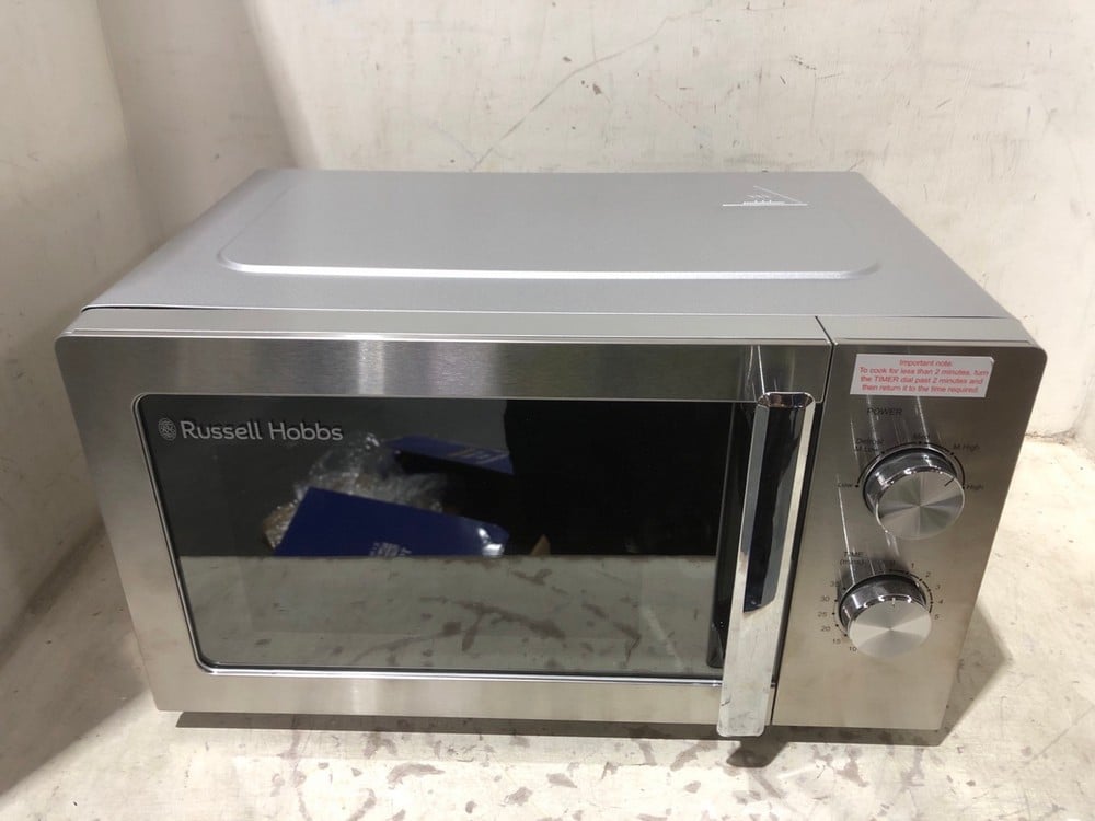 RUSSELL HOBBS MANUAL 20L MICROWAVE OVEN RHMM827SS