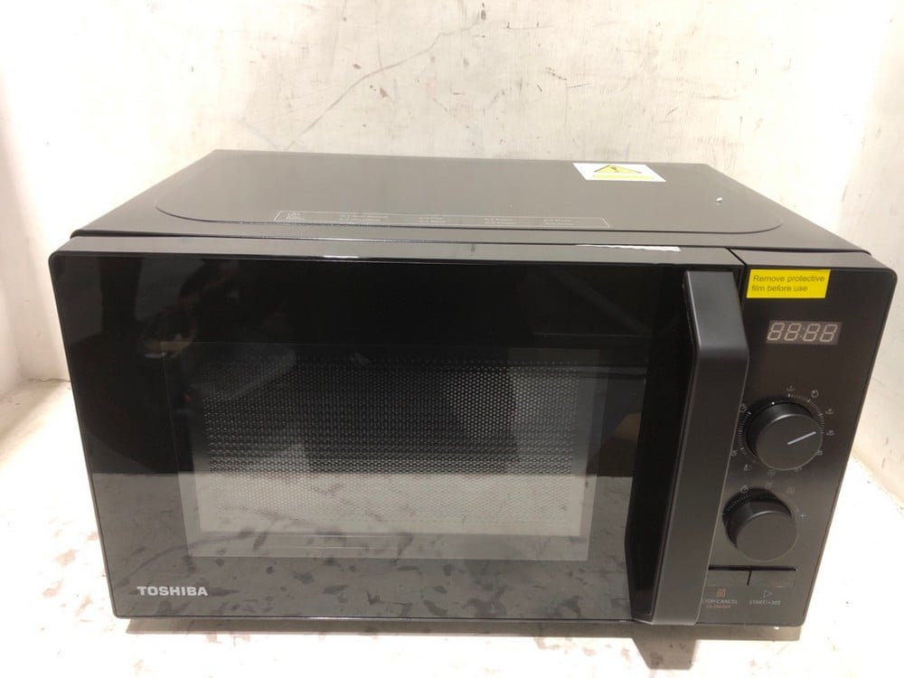 TOSHIBA 800W MICROWAVE OVEN MW2-AM20PF(BK)